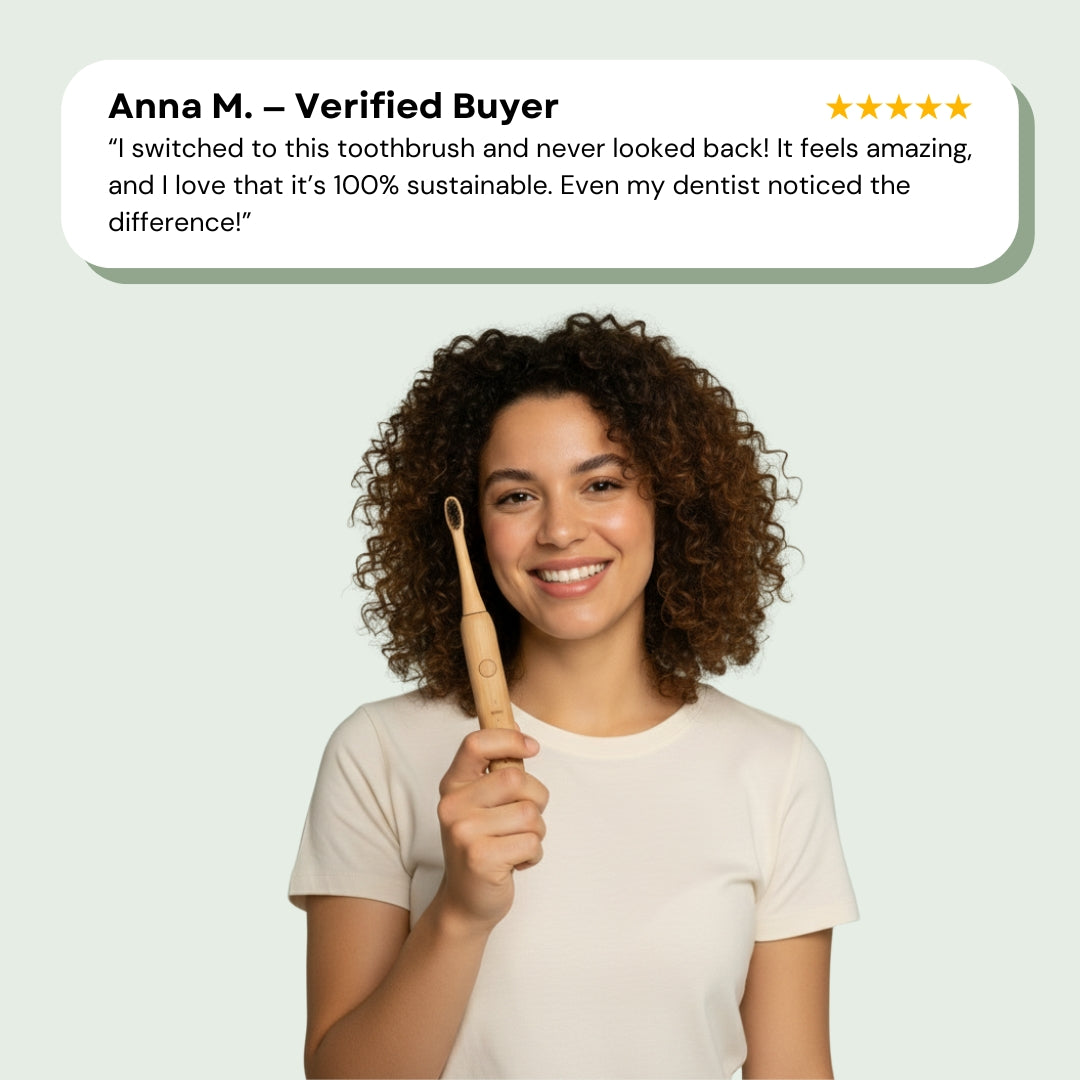 MyVerdent™ Sonic Toothbrush - Eco-Friendly Care!